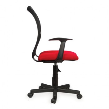 Кресло BRABIX Spring MG-307 (красно-черный) в Раздольном - razdolnoe.mebel54.com | фото