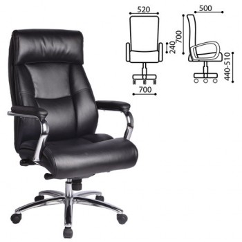 Кресло офисное BRABIX Phaeton EX-502 в Раздольном - razdolnoe.mebel54.com | фото